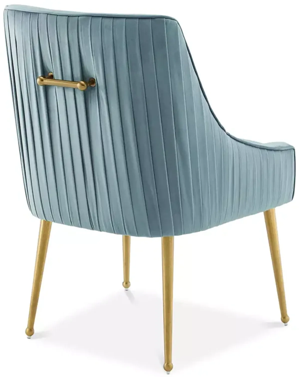 Modway Discern Pleated Back Upholstered Performance Velvet Dining Chair