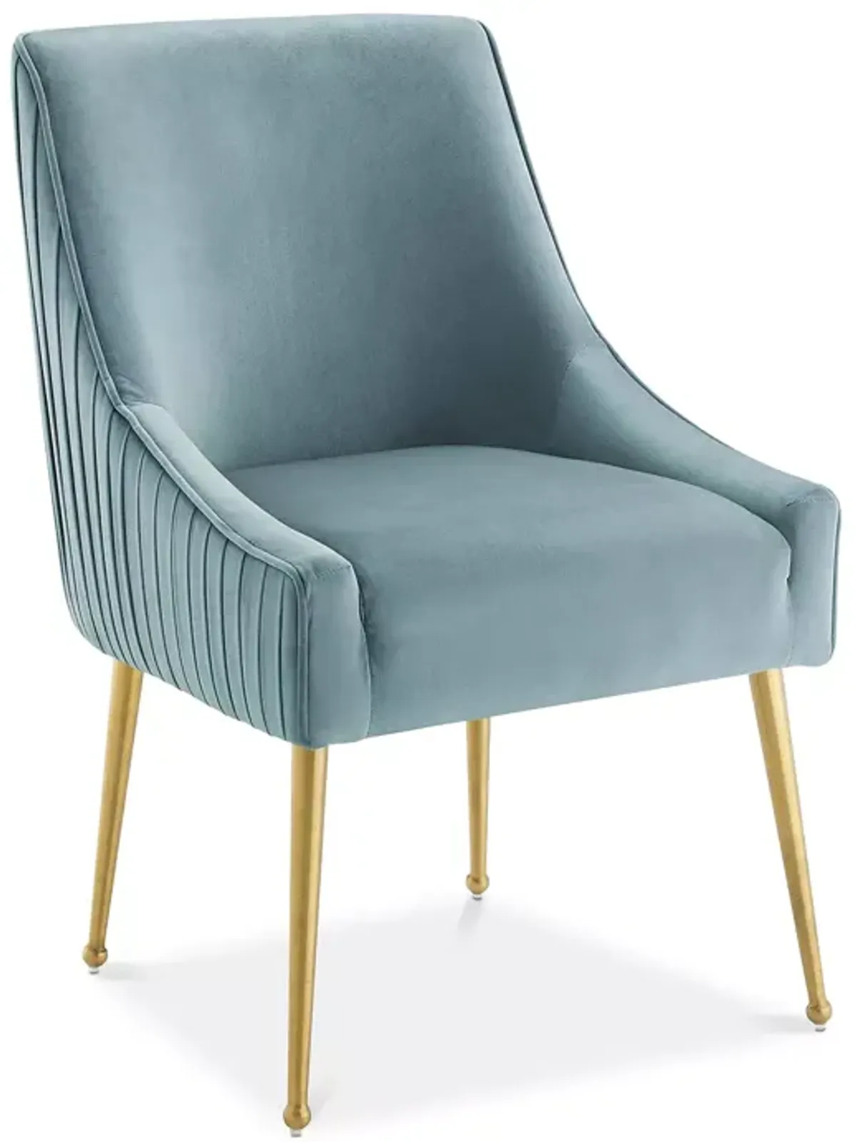 Modway Discern Pleated Back Upholstered Performance Velvet Dining Chair