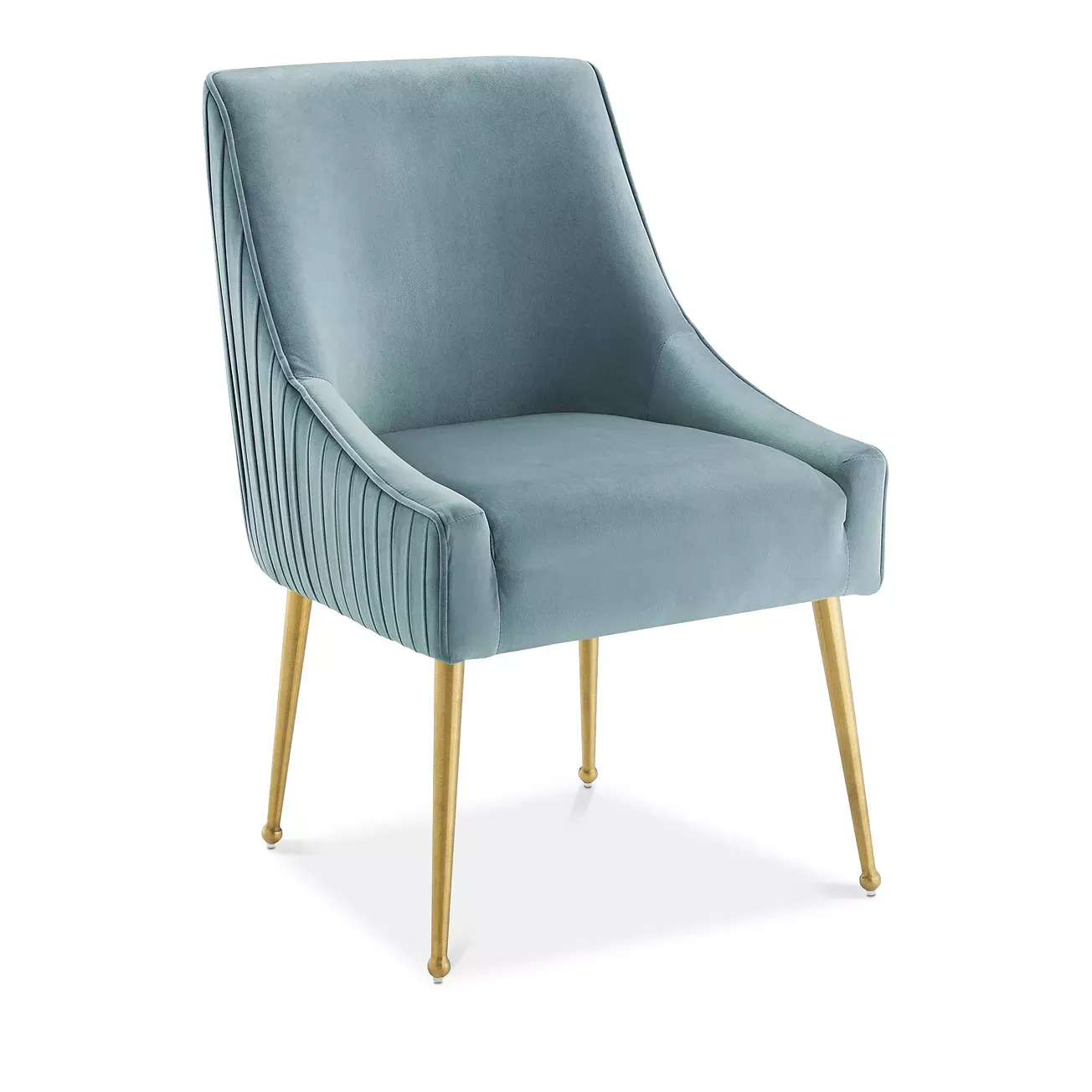 Modway Discern Pleated Back Upholstered Performance Velvet Dining Chair