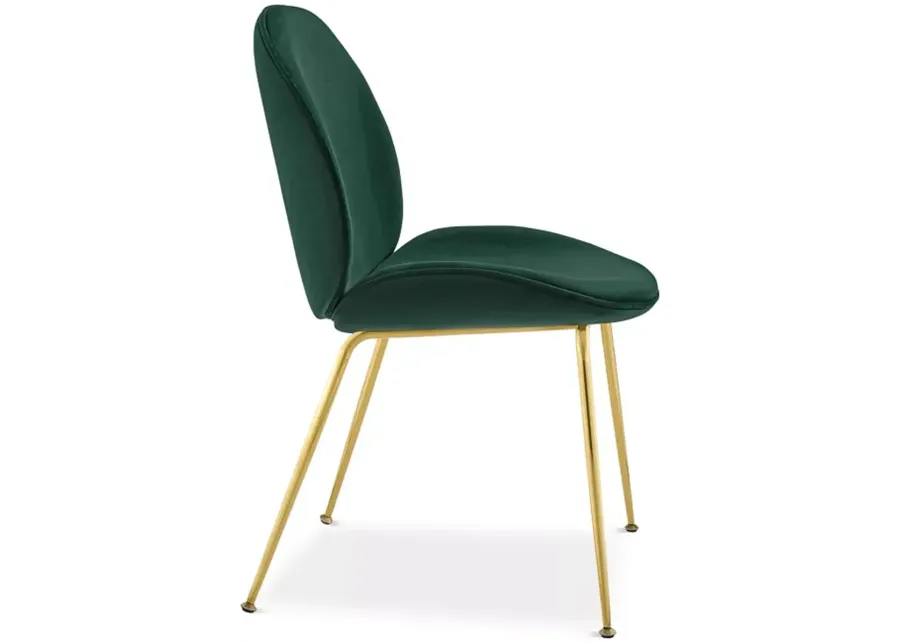 Modway Scoop Velvet Dining Chair