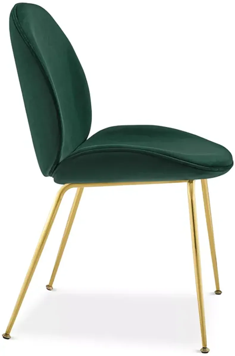 Modway Scoop Velvet Dining Chair