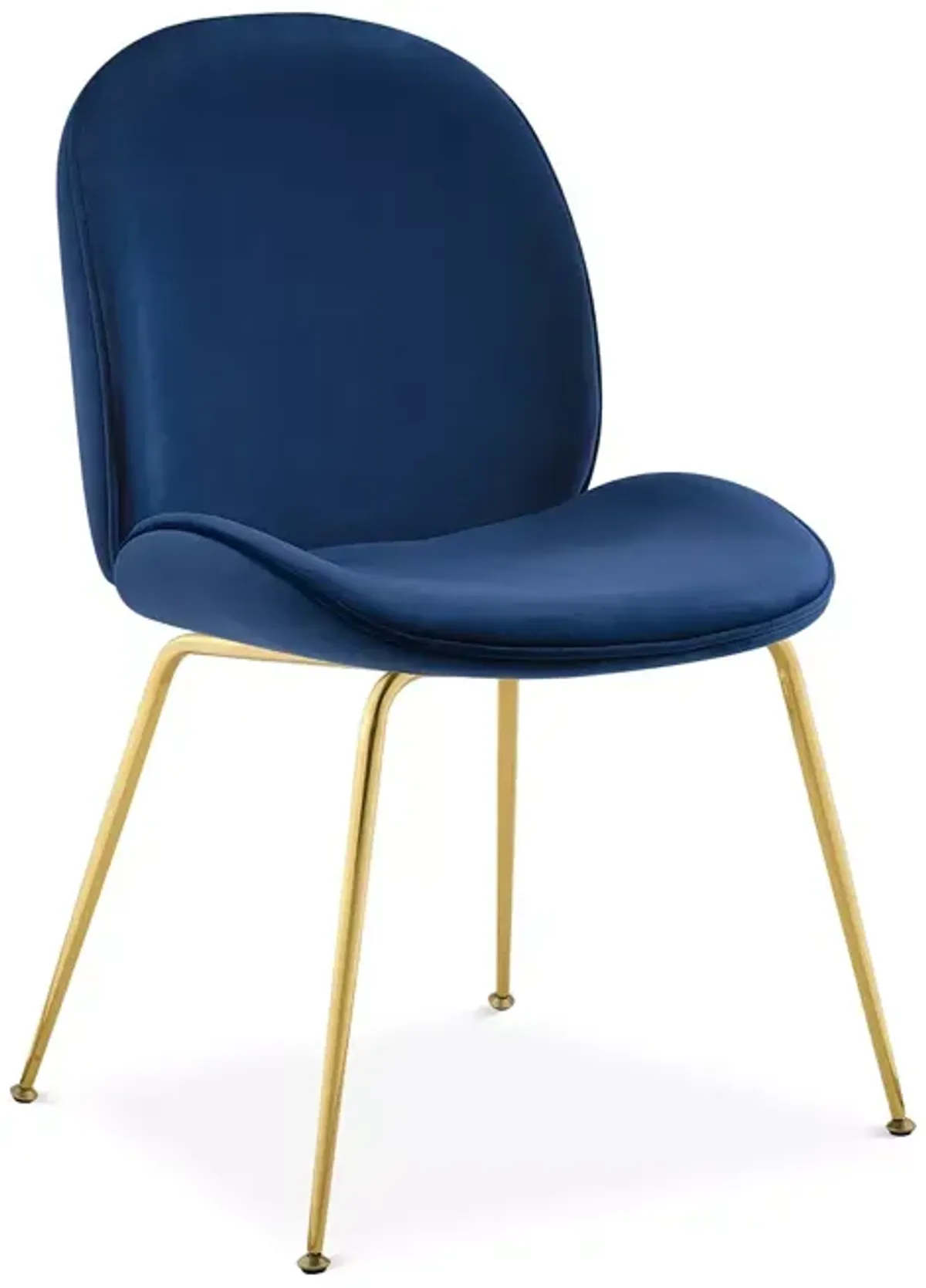 Modway Scoop Velvet Dining Chair