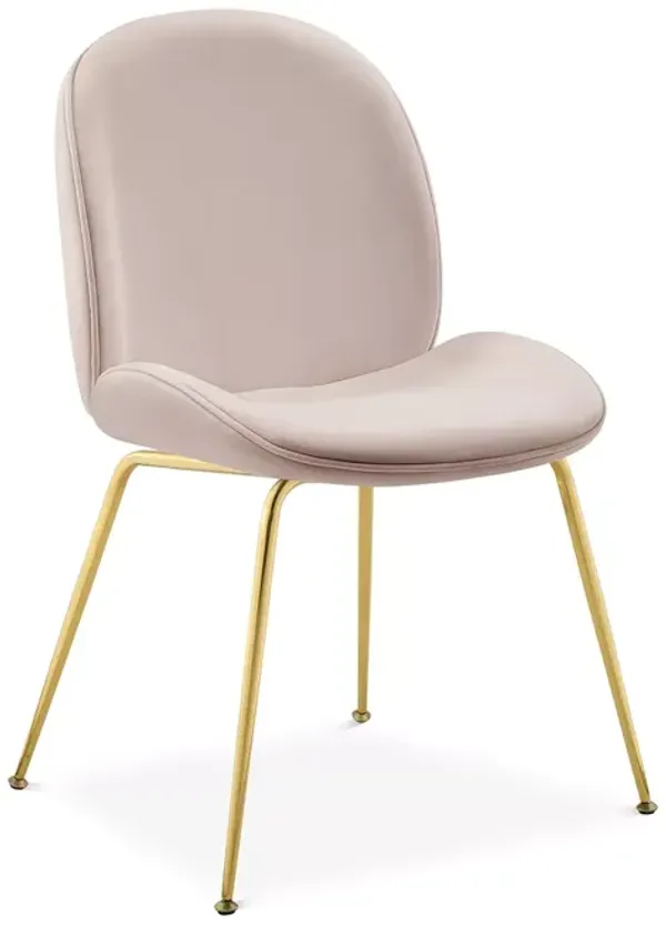 Modway Scoop Velvet Dining Chair