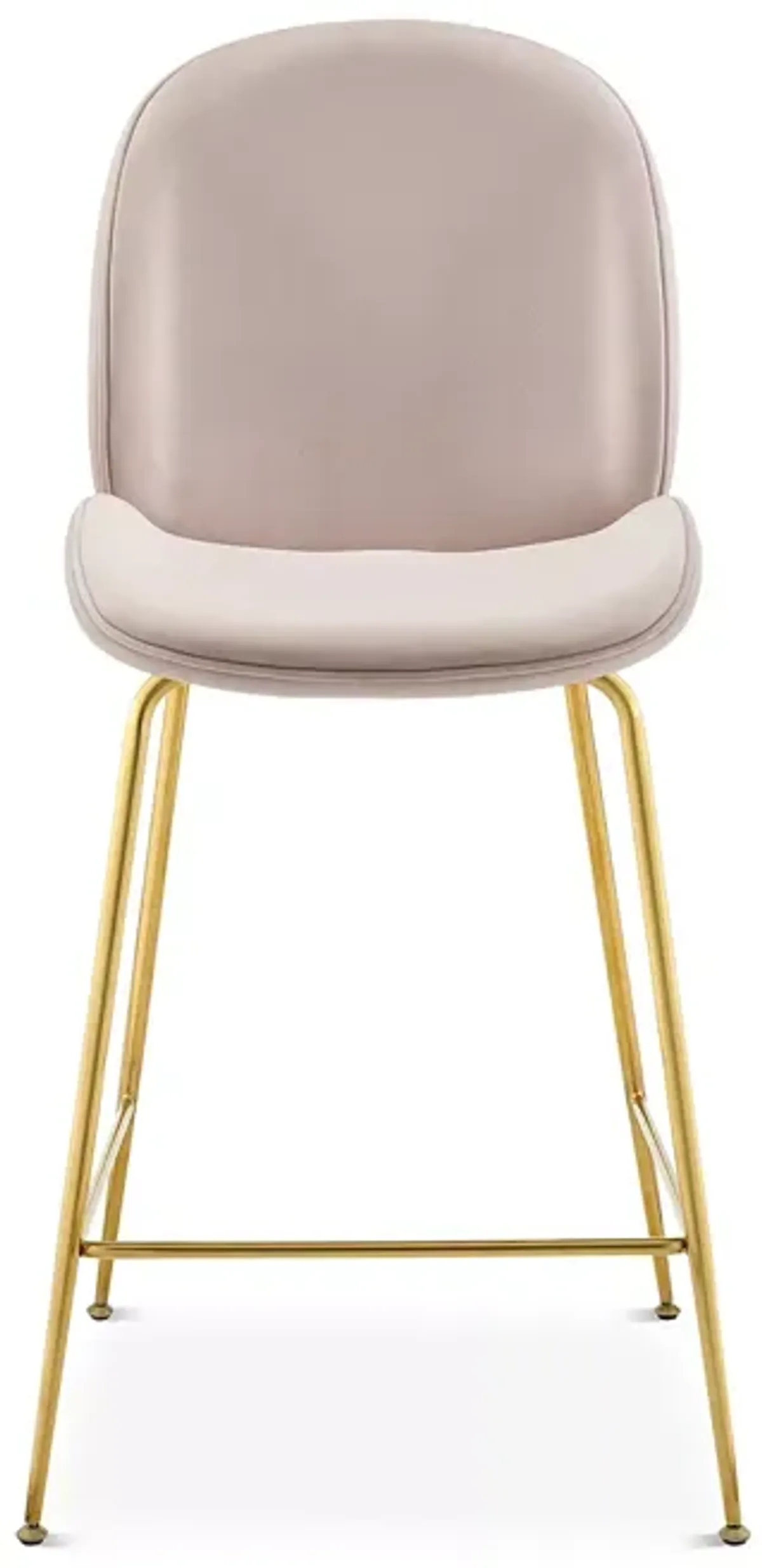 Modway Scoop Velvet Counter Stool