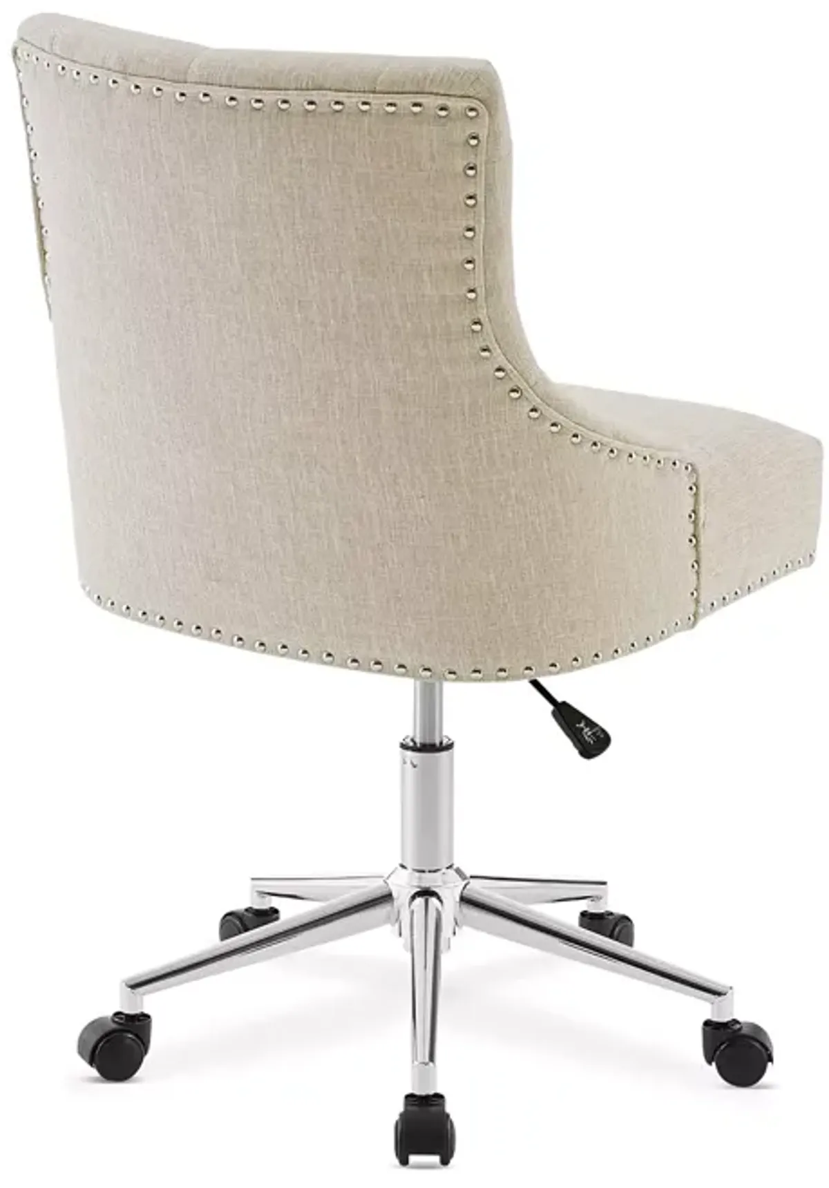 Modway Regent Tufted Button Swivel Upholstered Fabric Office Chair