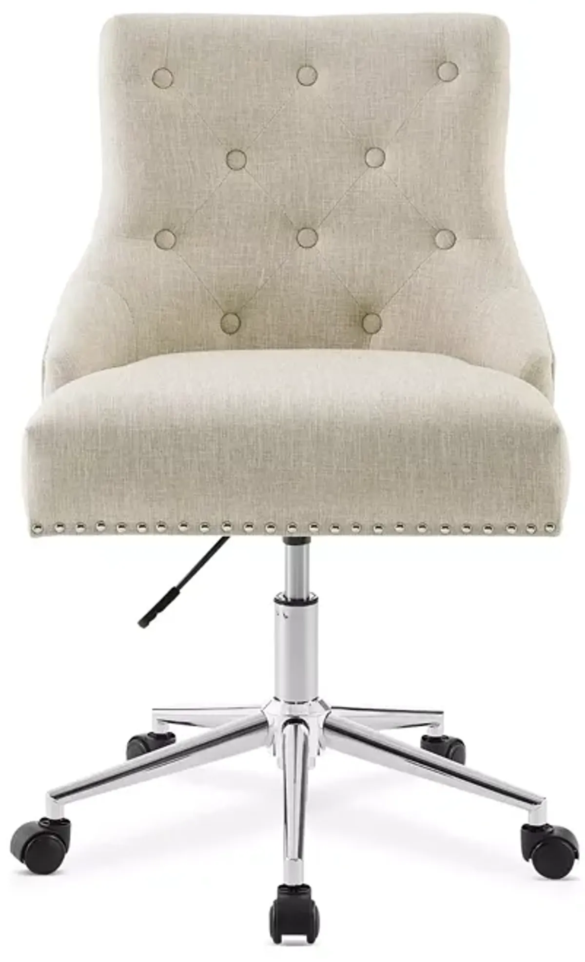 Modway Regent Tufted Button Swivel Upholstered Fabric Office Chair