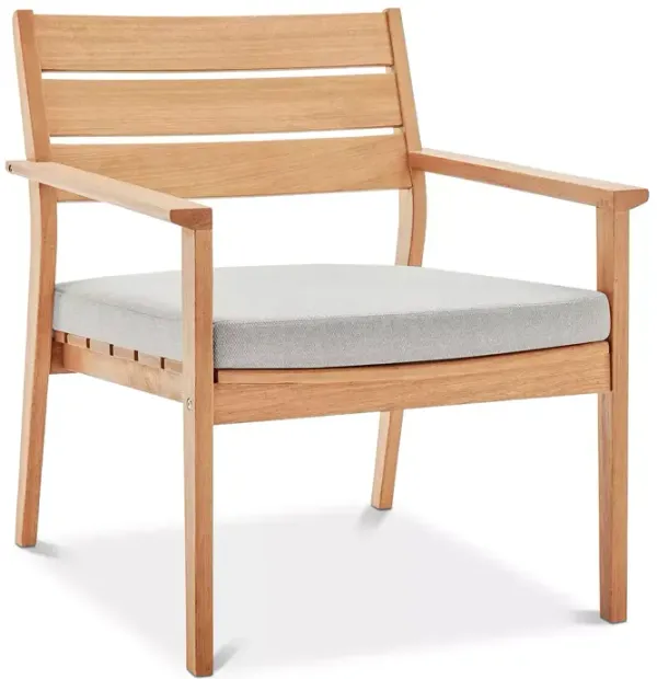 Modway Breton Outdoor Patio Ash Wood Armchair
