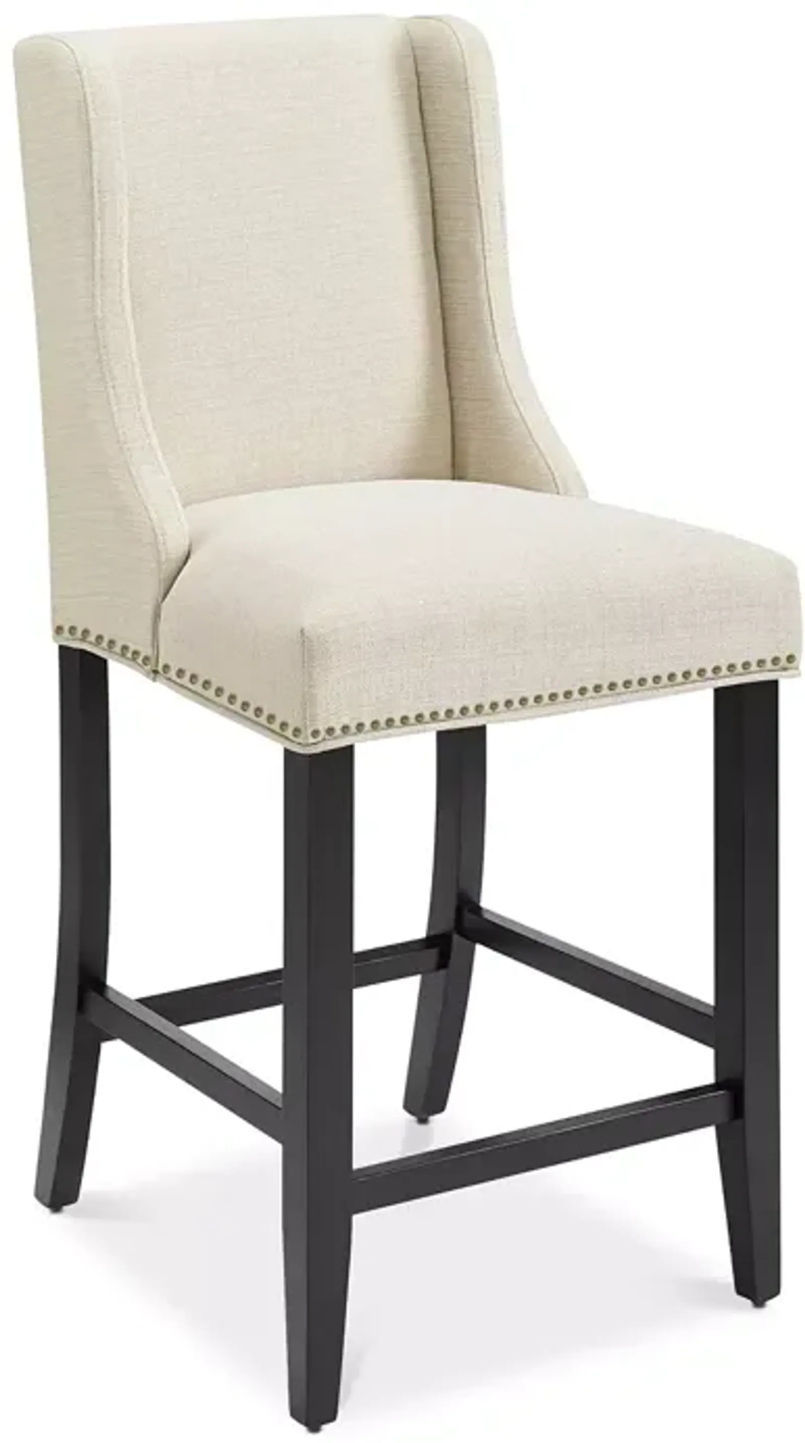 Modway Baron Upholstered Fabric Counter Stool