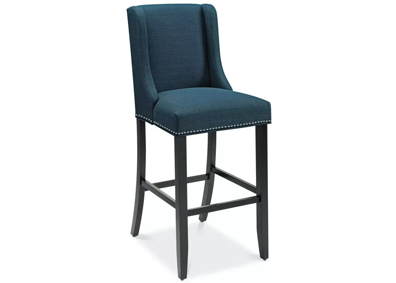 Modway Baron Upholstered Fabric Bar Stool