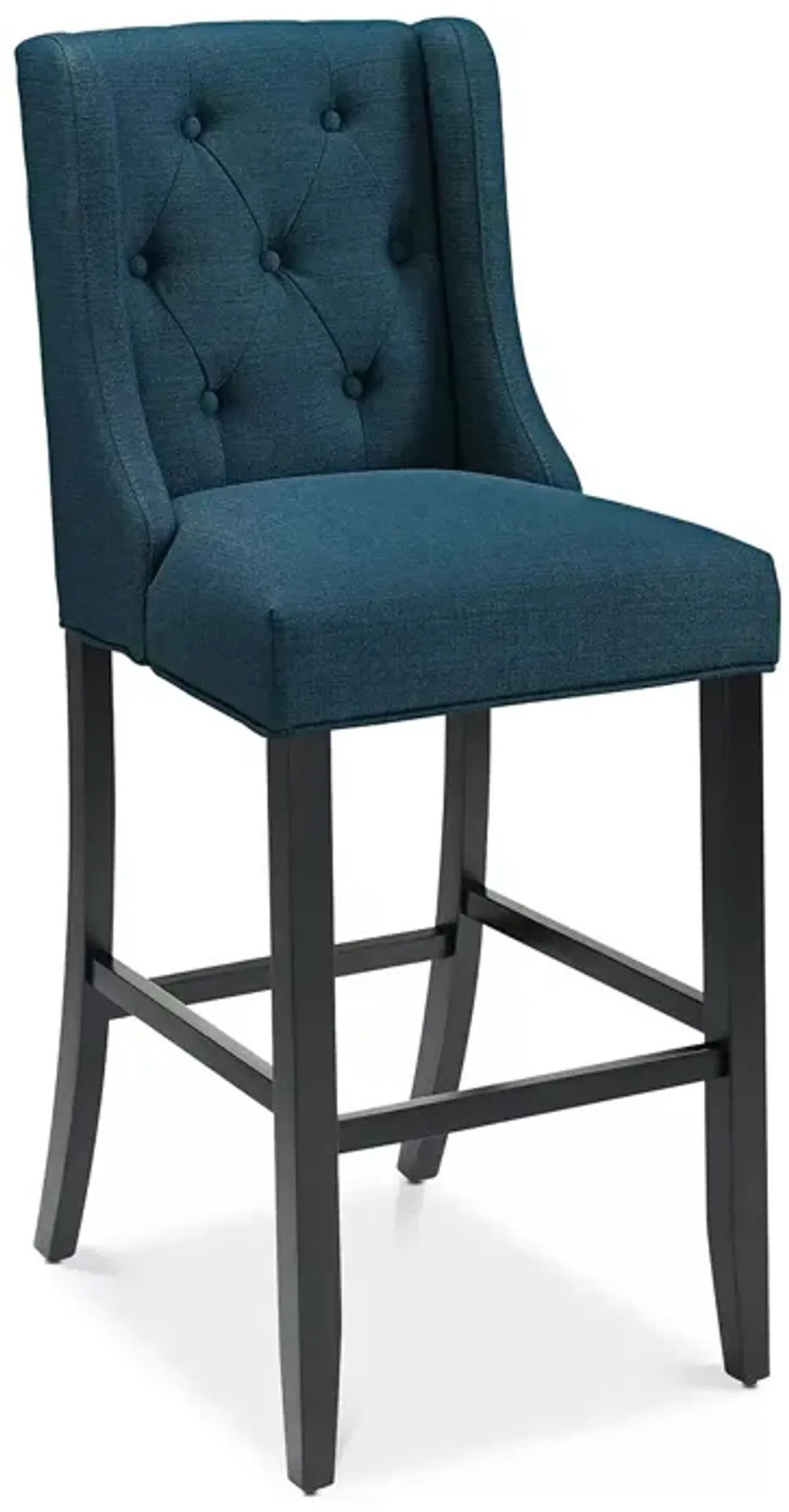 Modway Baronet Tufted Button Upholstered Fabric Bar Stool