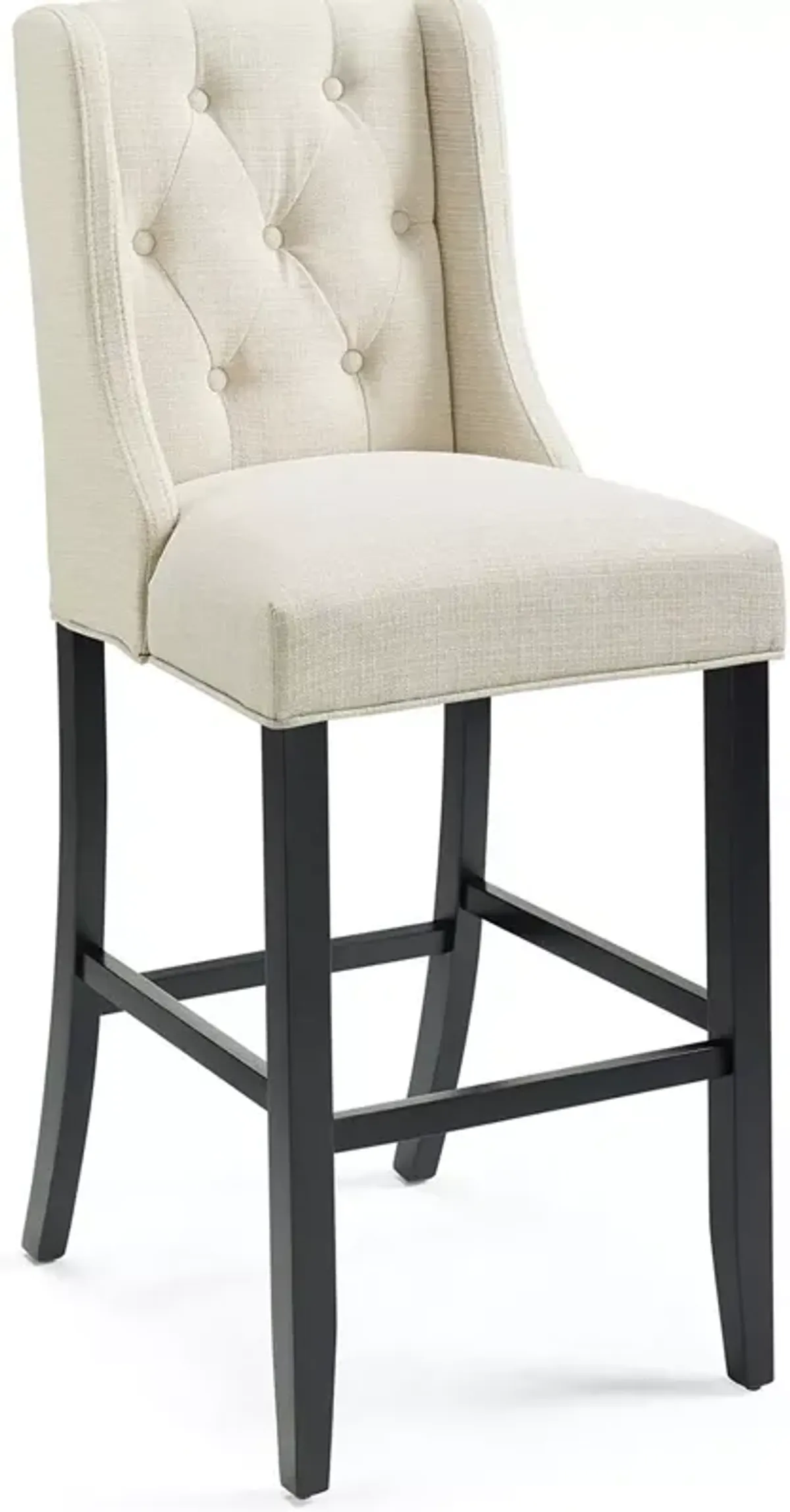 Modway Baronet Tufted Button Upholstered Fabric Bar Stool