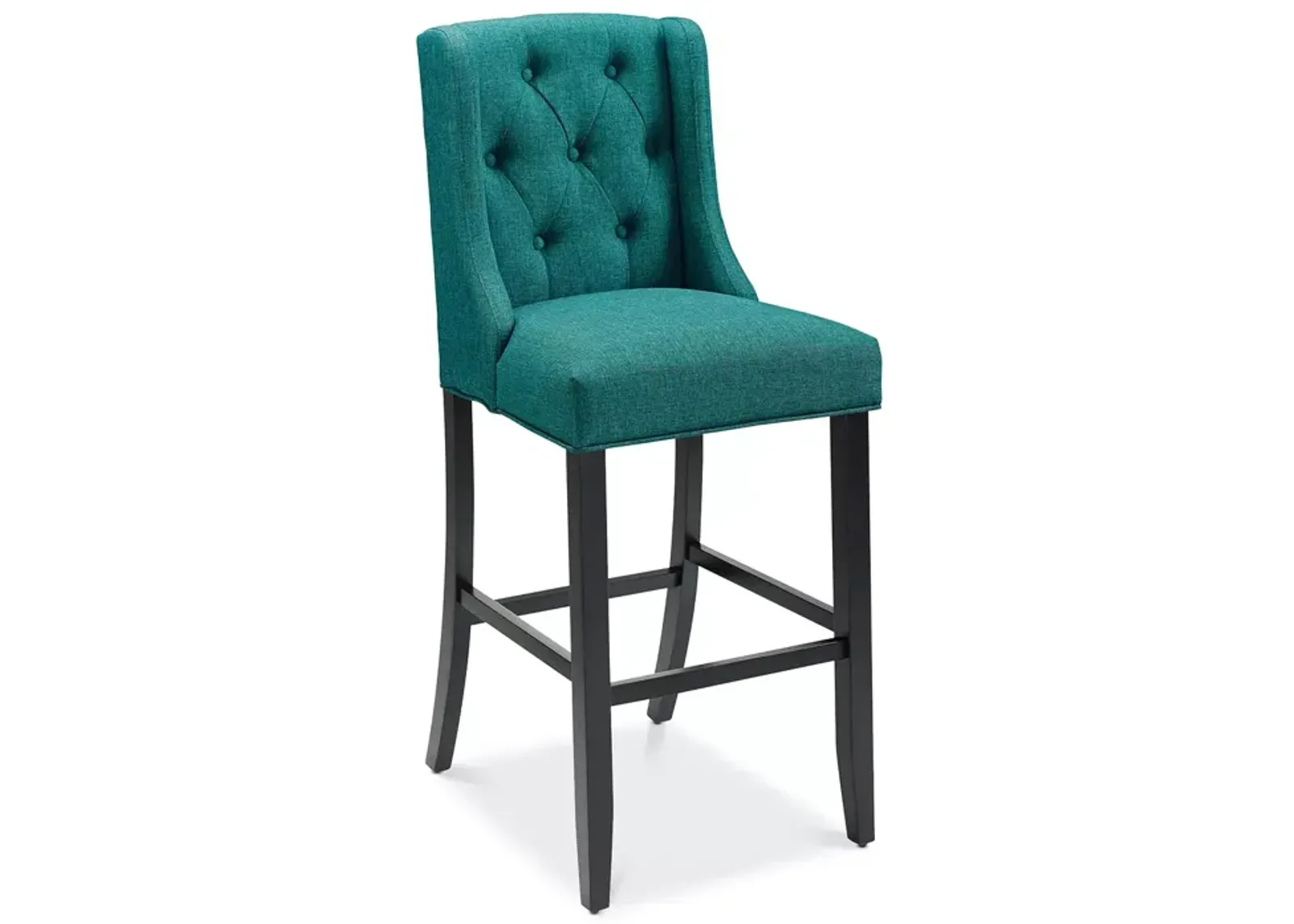 Modway Baronet Tufted Button Upholstered Fabric Bar Stool