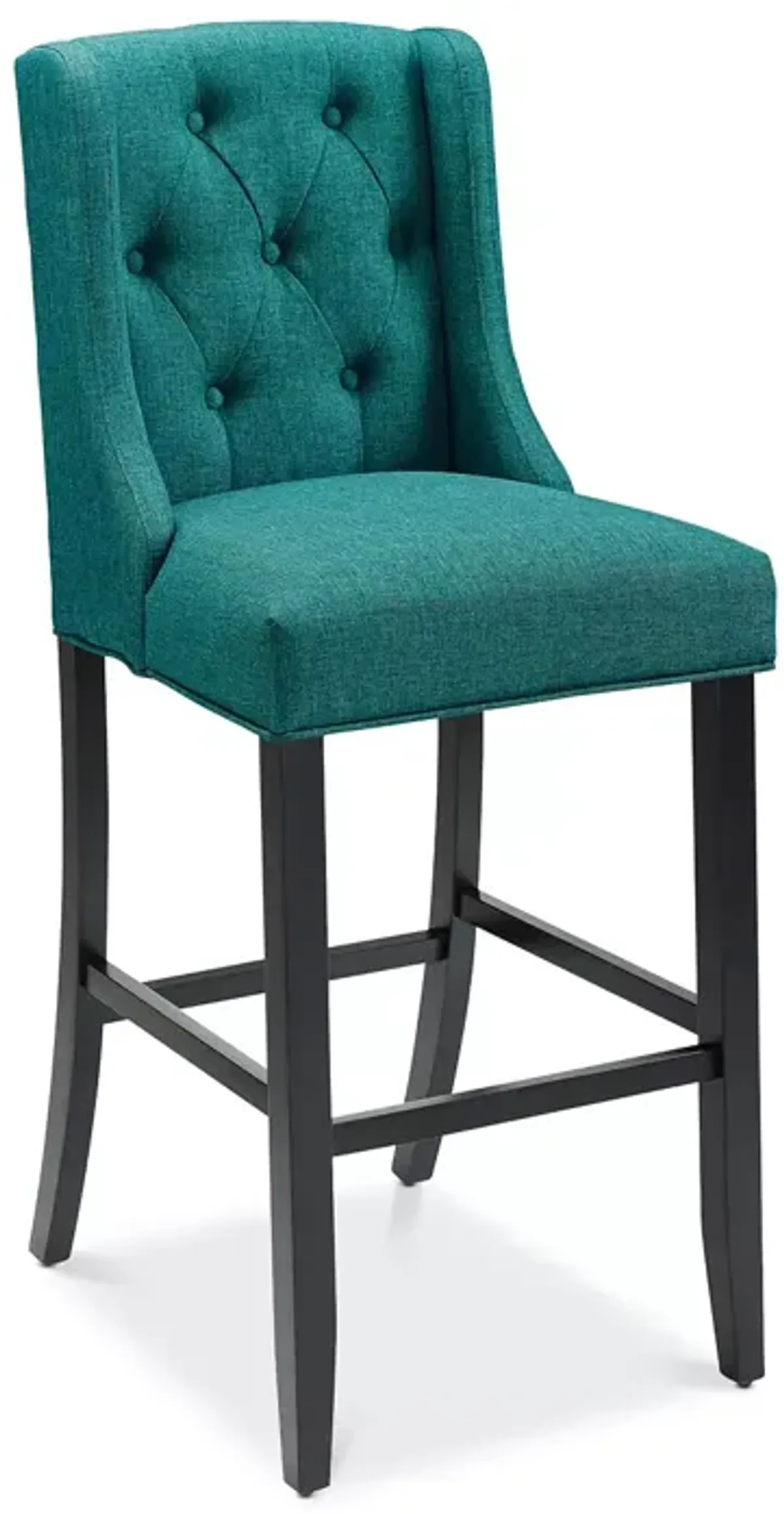 Modway Baronet Tufted Button Upholstered Fabric Bar Stool