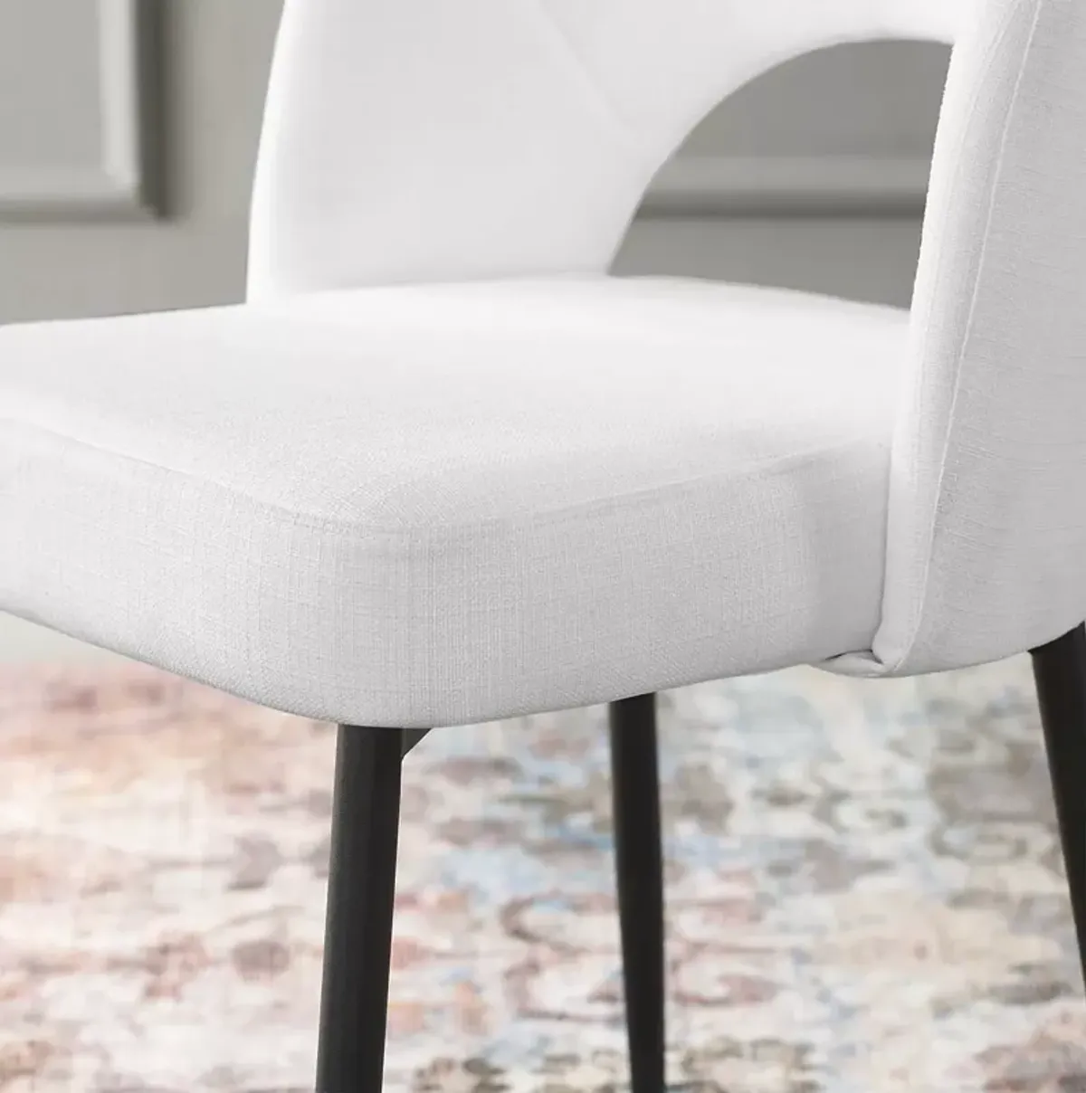 Modway Rouse Upholstered Fabric Dining Side Chair 