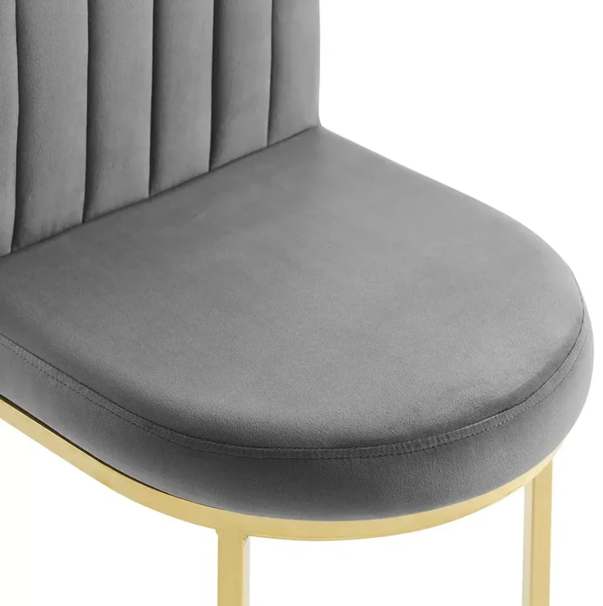 Modway Isla Channel Tufted Performance Velvet Dining Side Chair