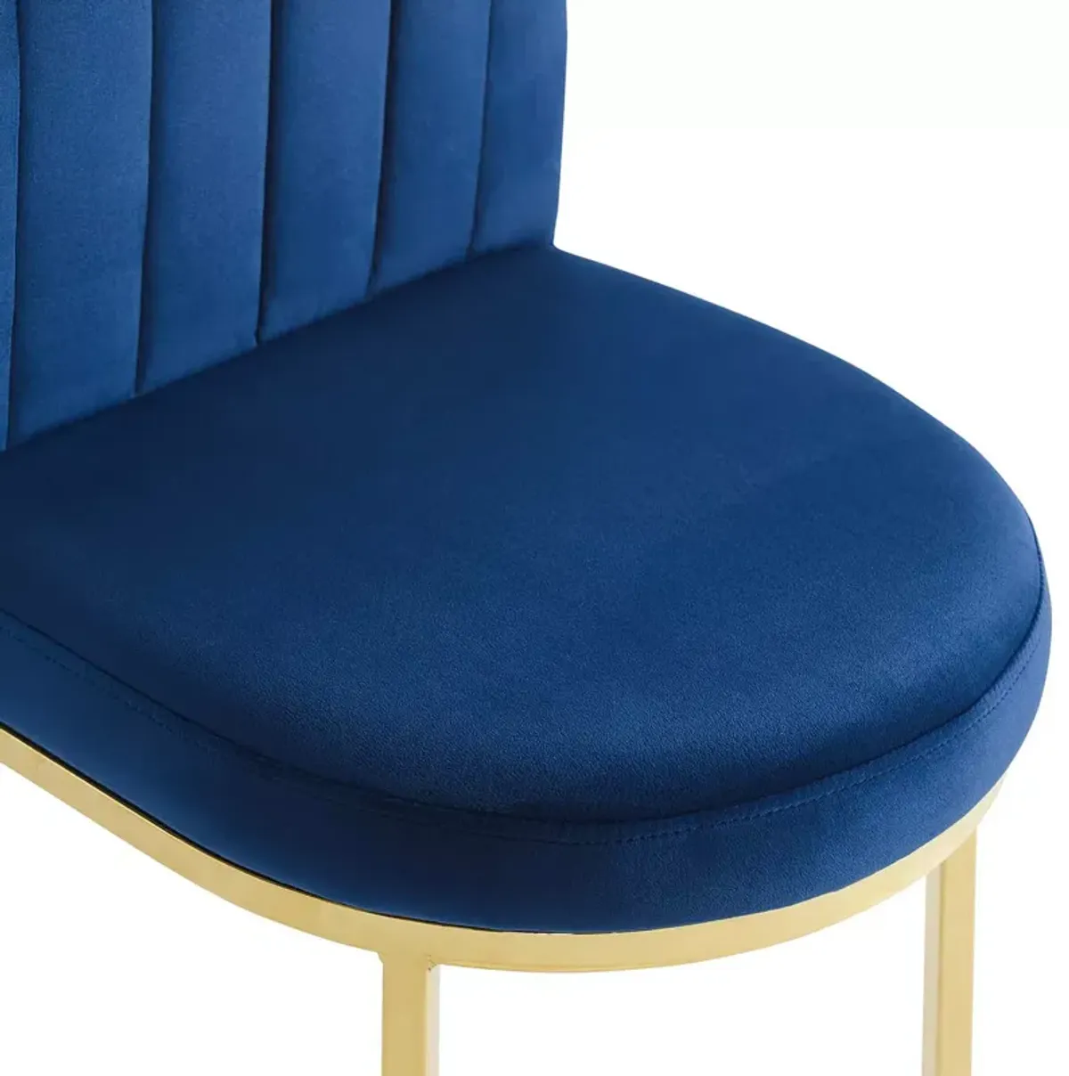 Modway Isla Channel Tufted Performance Velvet Dining Side Chair