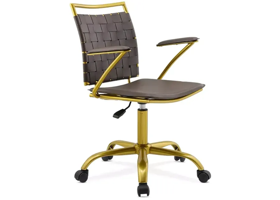 Modway Fuse Faux Leather Office Chair