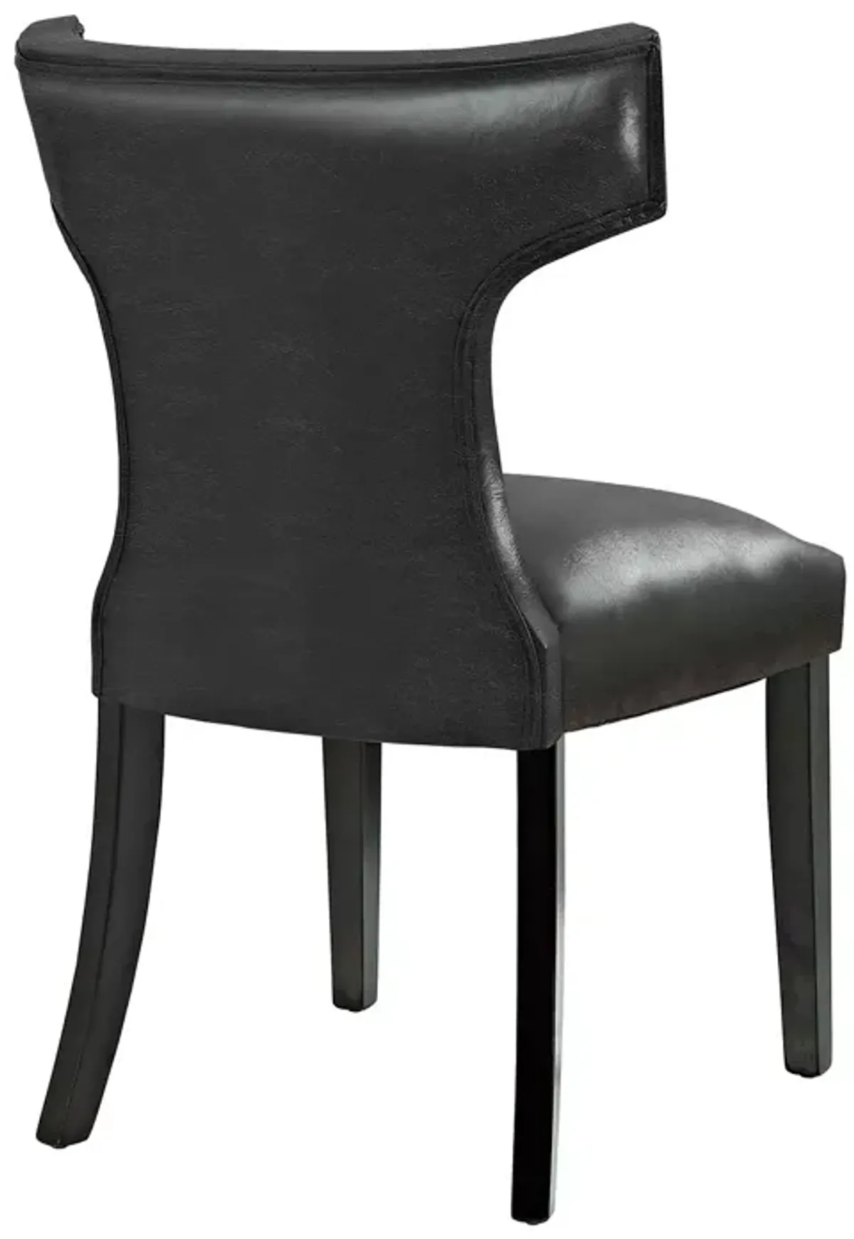 Modway Curve Faux Leather Dining Chair