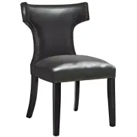 Modway Curve Faux Leather Dining Chair