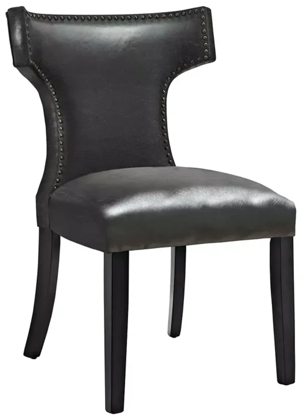 Modway Curve Faux Leather Dining Chair