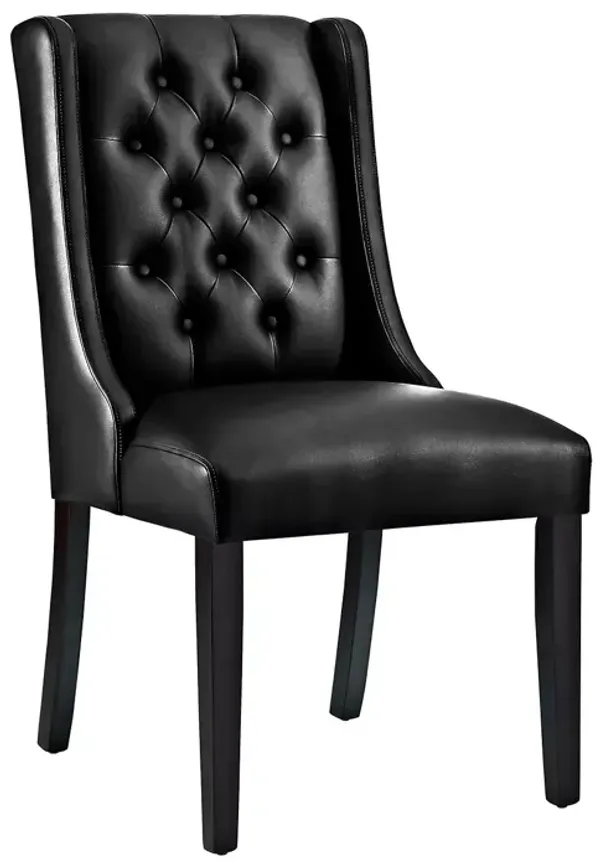Modway Baronet Button Tufted Vinyl Dining Chair