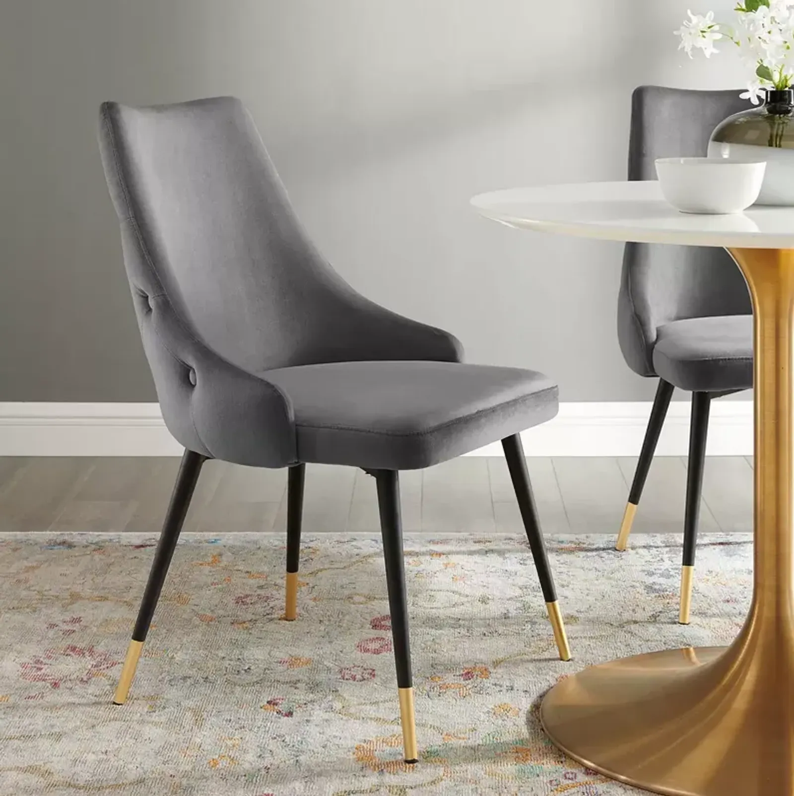 Modway Adorn Tufted Performance Velvet Dining Side Chair