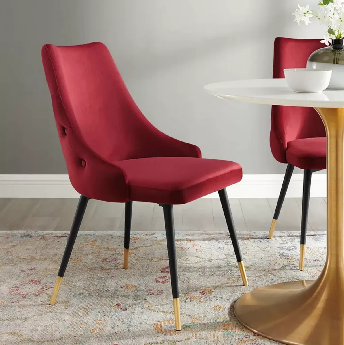 Modway Adorn Tufted Performance Velvet Dining Side Chair