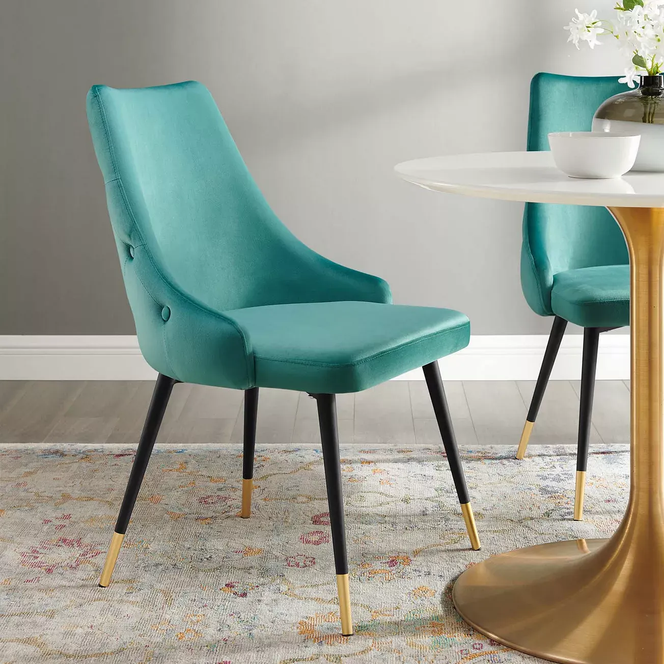 Modway Adorn Tufted Performance Velvet Dining Side Chair