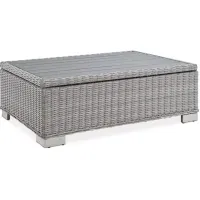Modway Conway 45" Outdoor Patio Wicker Rattan Coffee Table