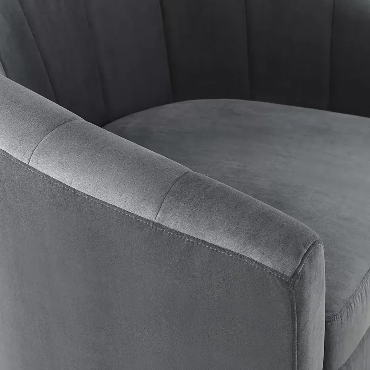 Modway Prospect Performance Velvet Swivel Armchair