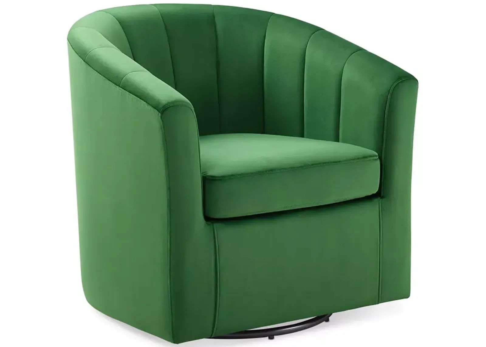 Modway Prospect Performance Velvet Swivel Armchair