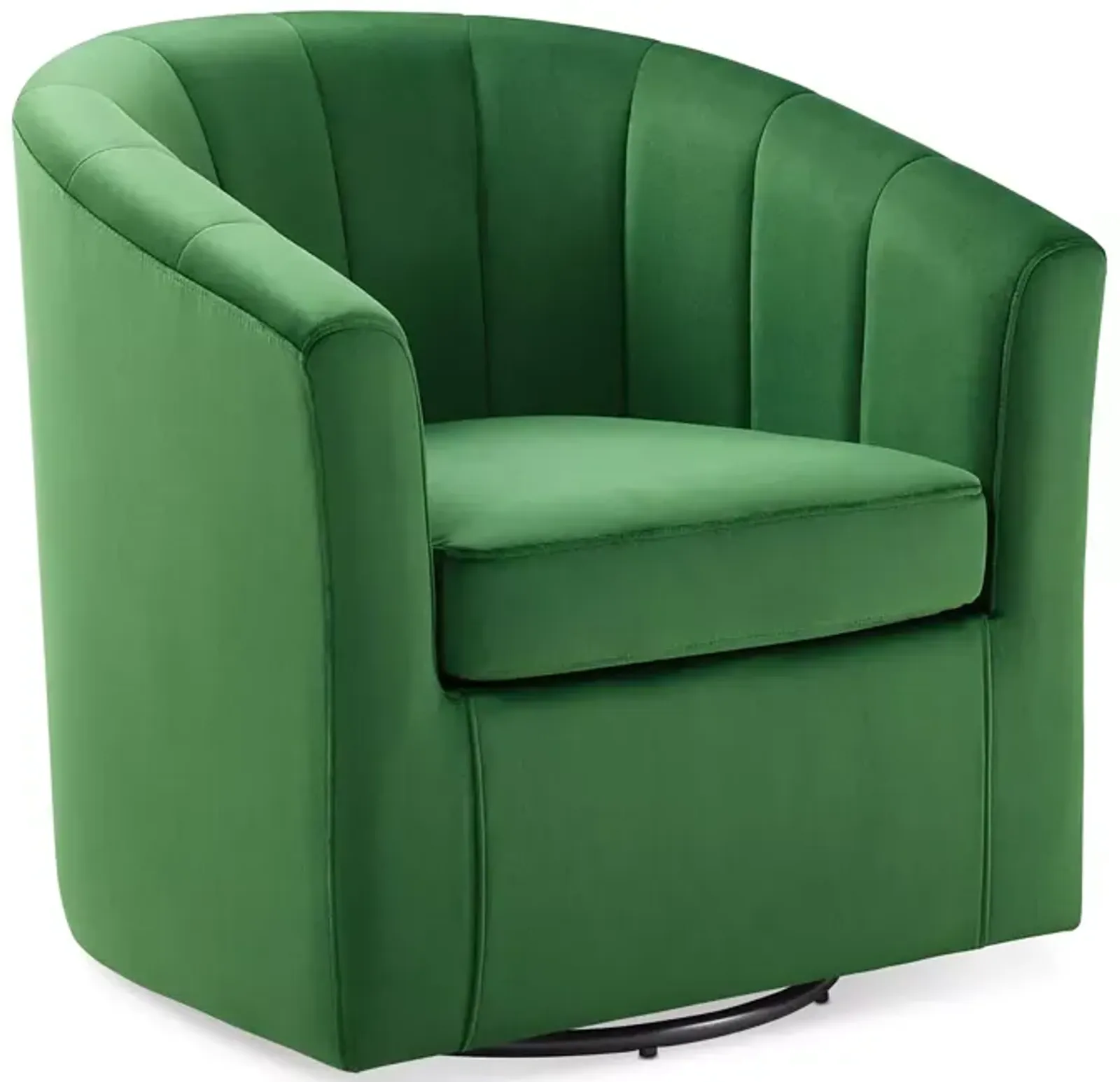 Modway Prospect Performance Velvet Swivel Armchair