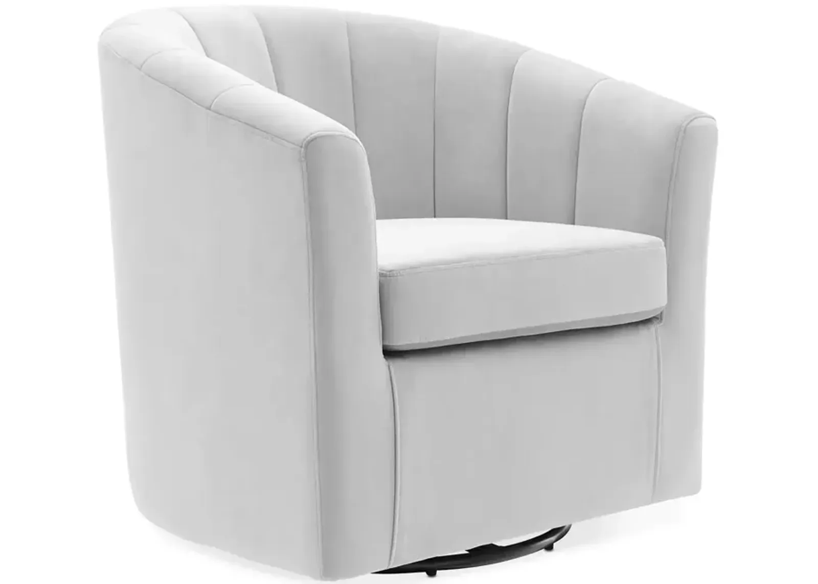 Modway Prospect Performance Velvet Swivel Armchair