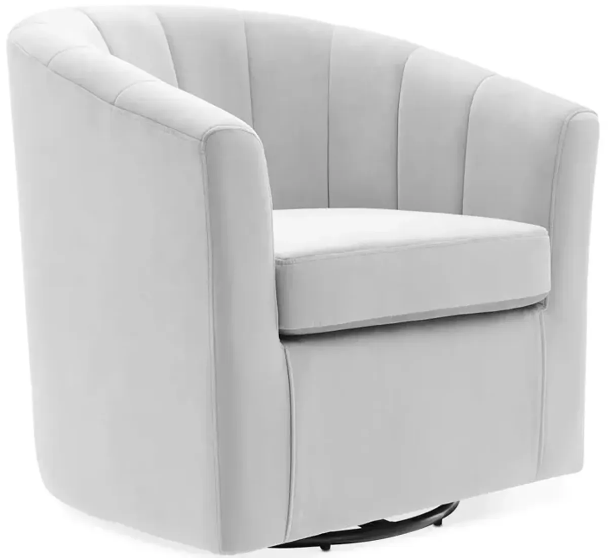 Modway Prospect Performance Velvet Swivel Armchair