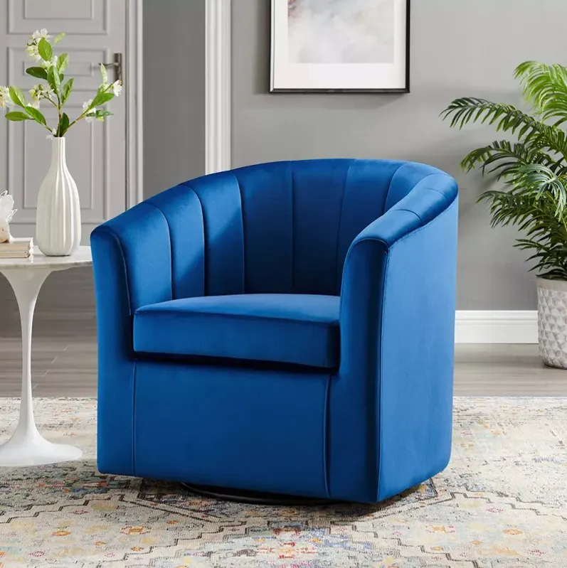 Modway Prospect Performance Velvet Swivel Armchair