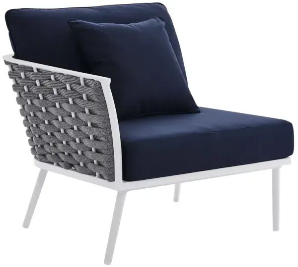 Modway Stance Outdoor Patio Aluminum Left-Facing Armchair
