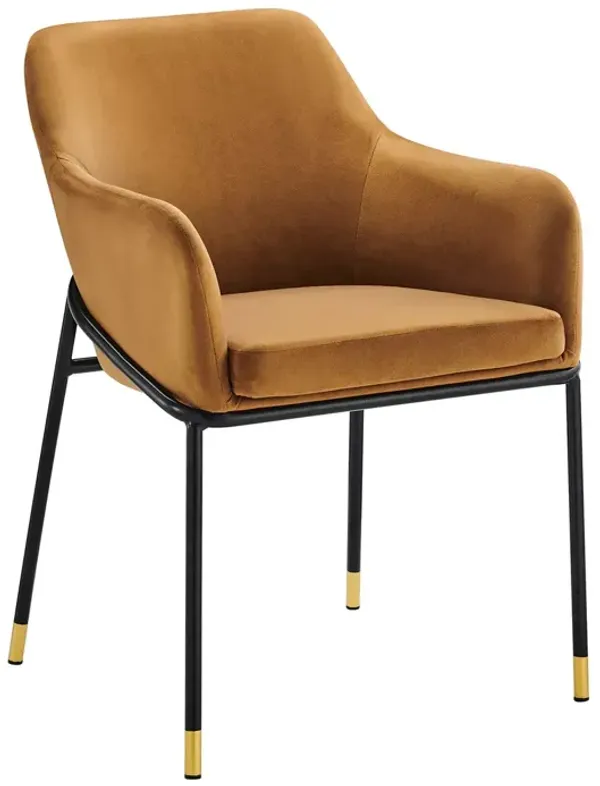 Modway Jovi Performance Velvet Dining Armchair