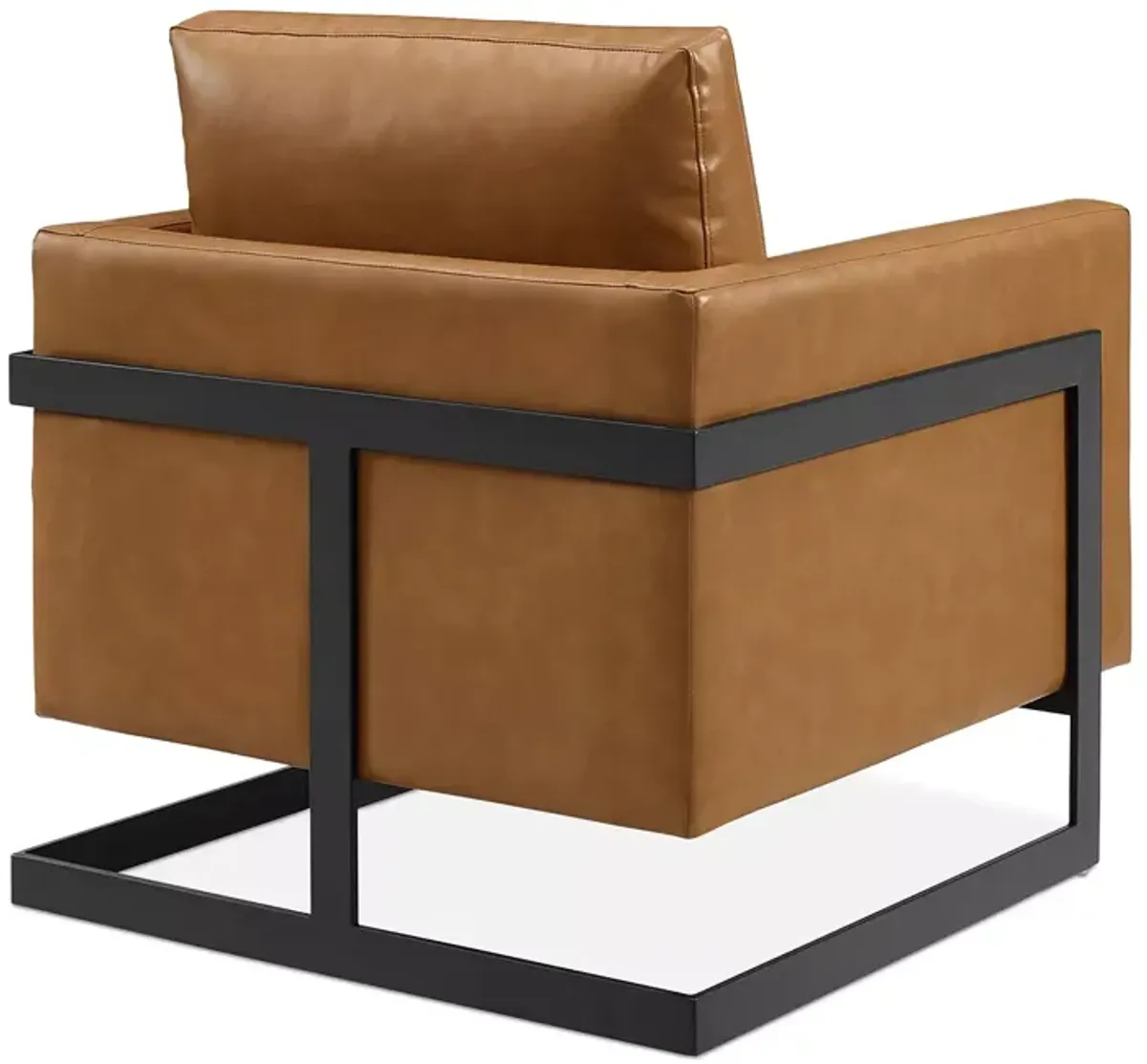 Posse Vegan Leather Accent Chair