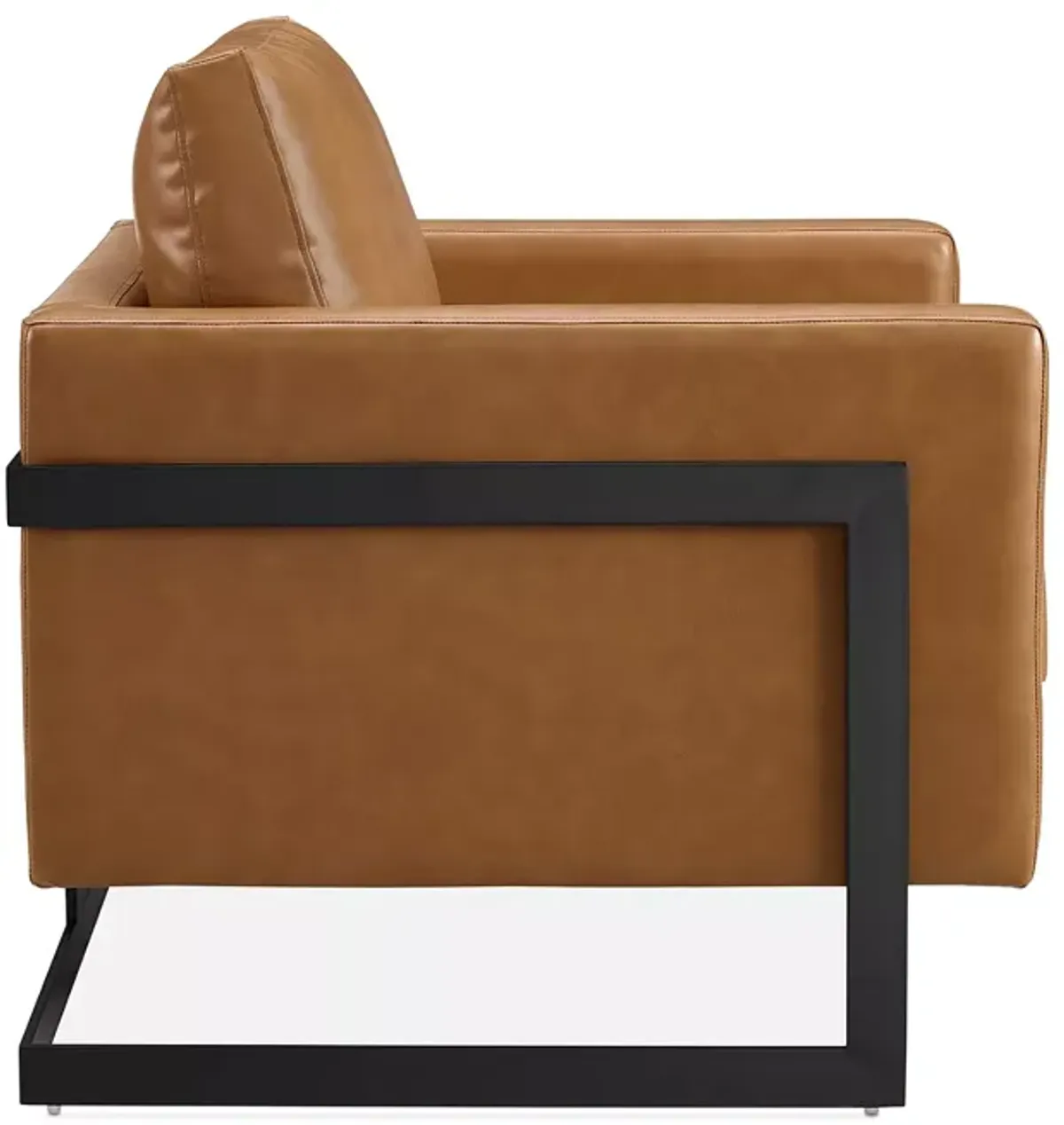 Posse Vegan Leather Accent Chair