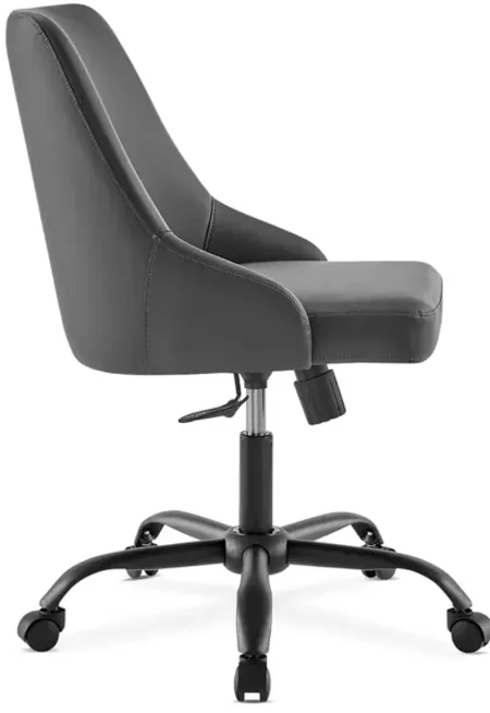 Modway Designate Swivel Vegan Leather Office Chair