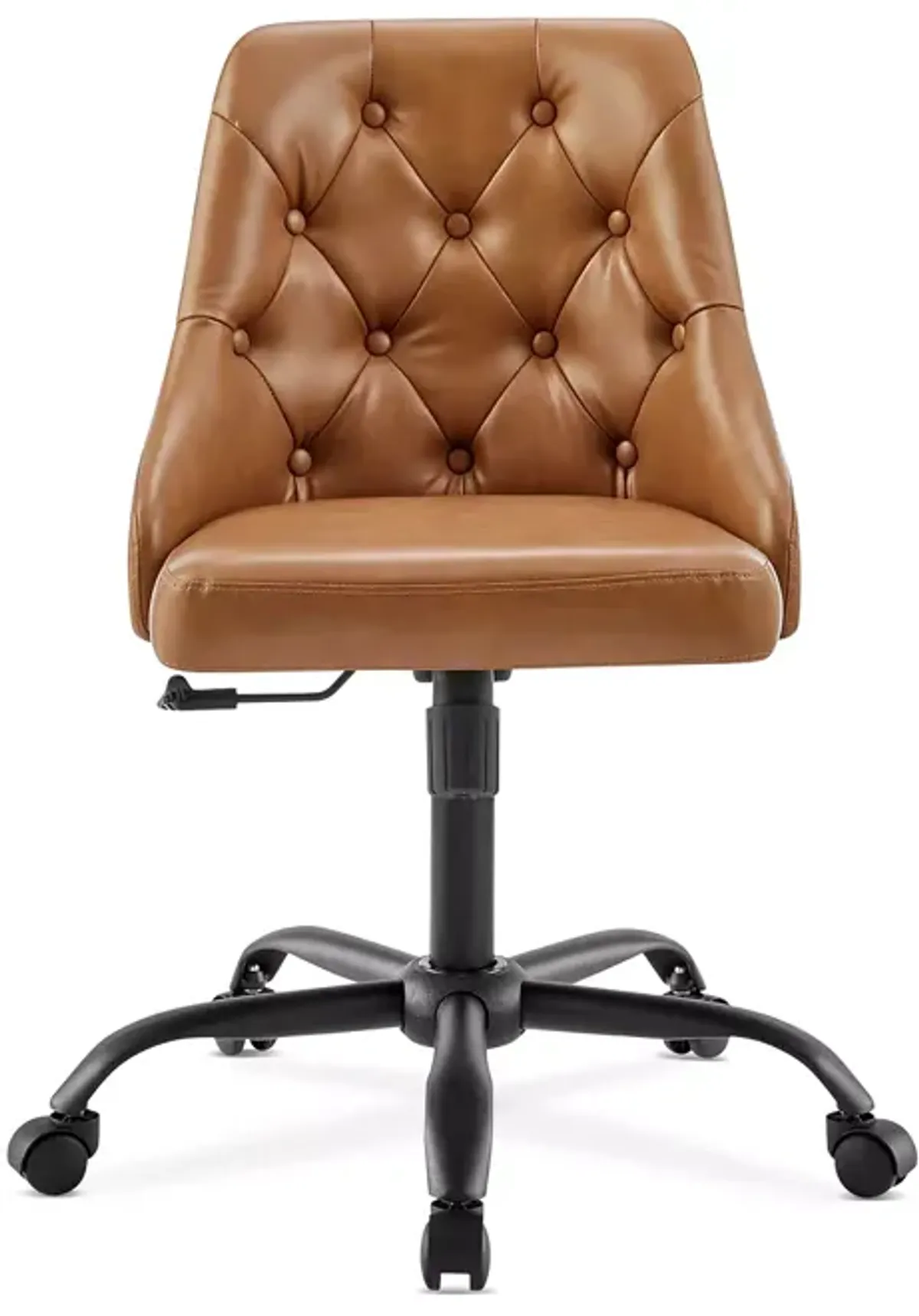 Modway Distinct Tufted Swivel Vegan Leather Office Chair