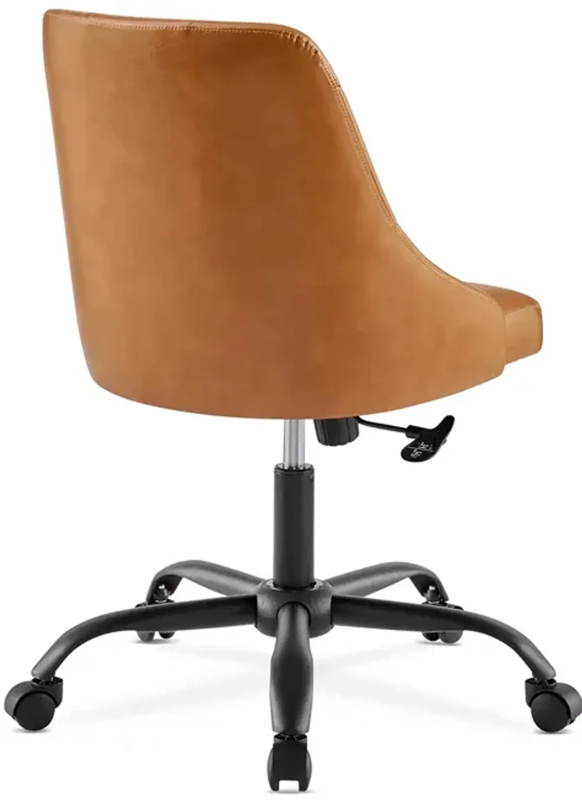 Modway Distinct Tufted Swivel Vegan Leather Office Chair