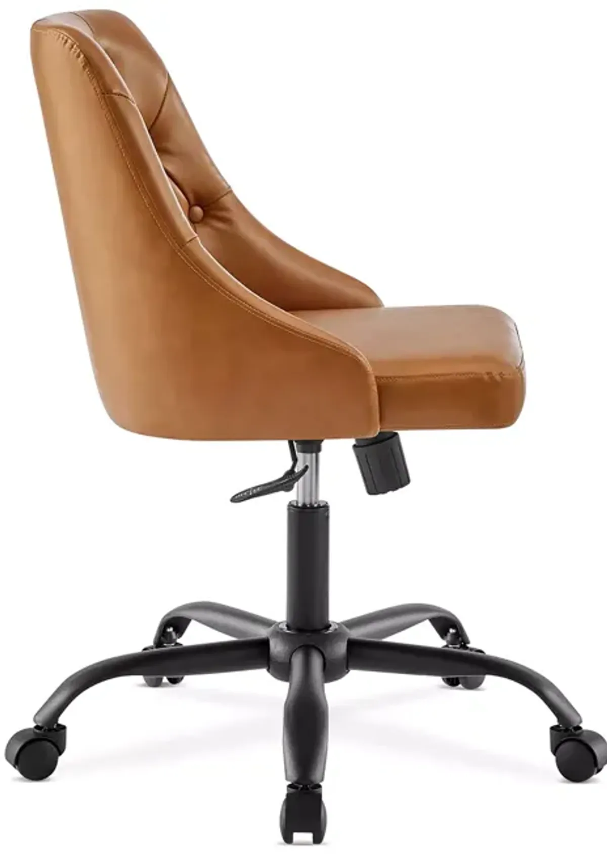 Modway Distinct Tufted Swivel Vegan Leather Office Chair