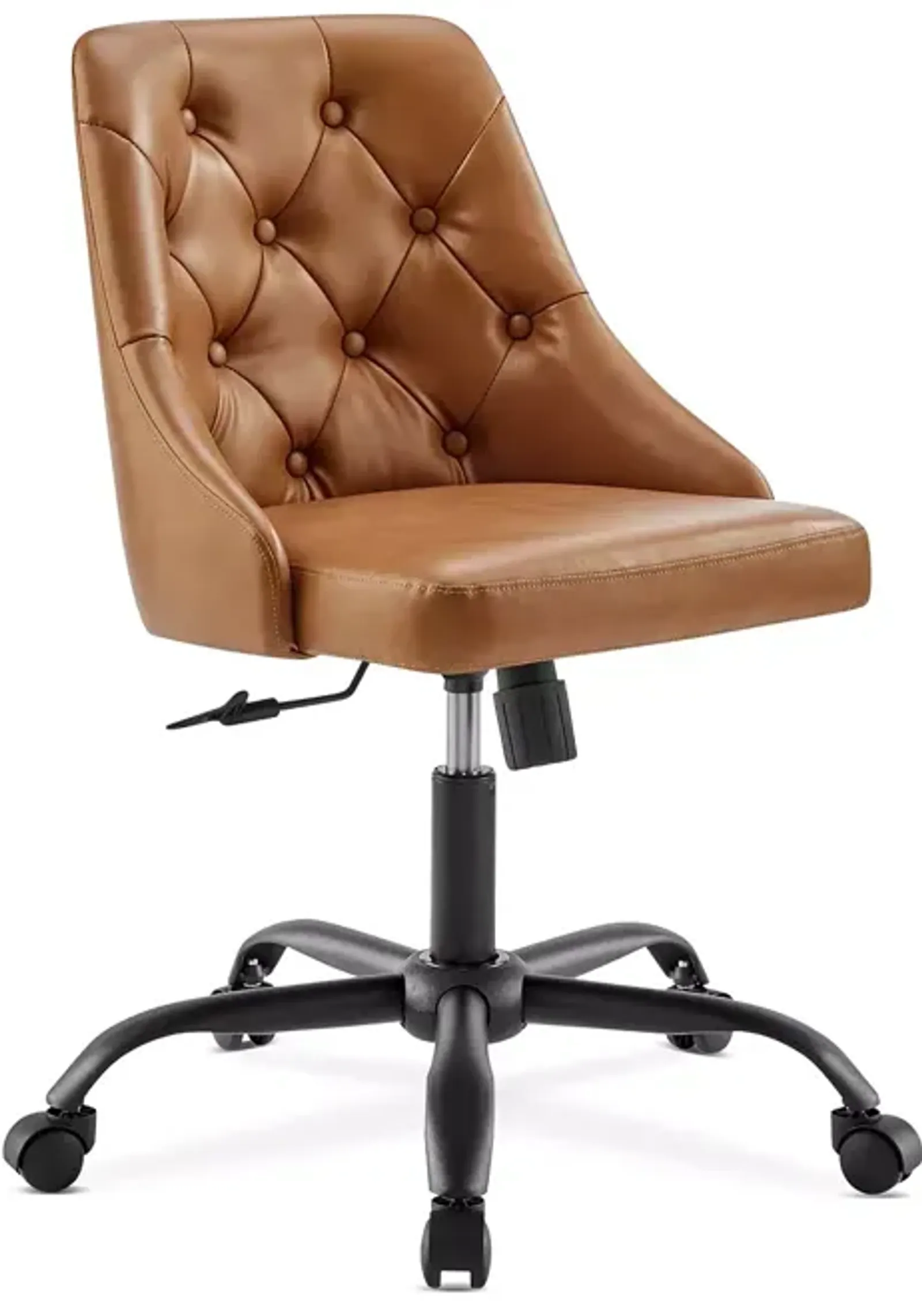 Modway Distinct Tufted Swivel Vegan Leather Office Chair