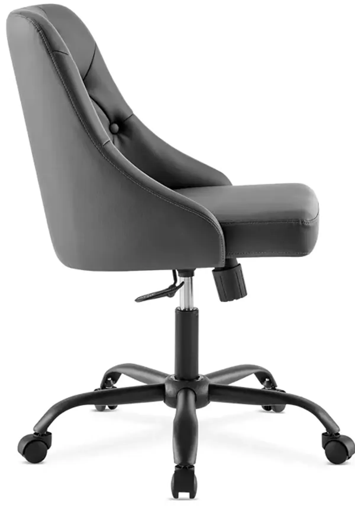 Modway Distinct Tufted Swivel Vegan Leather Office Chair