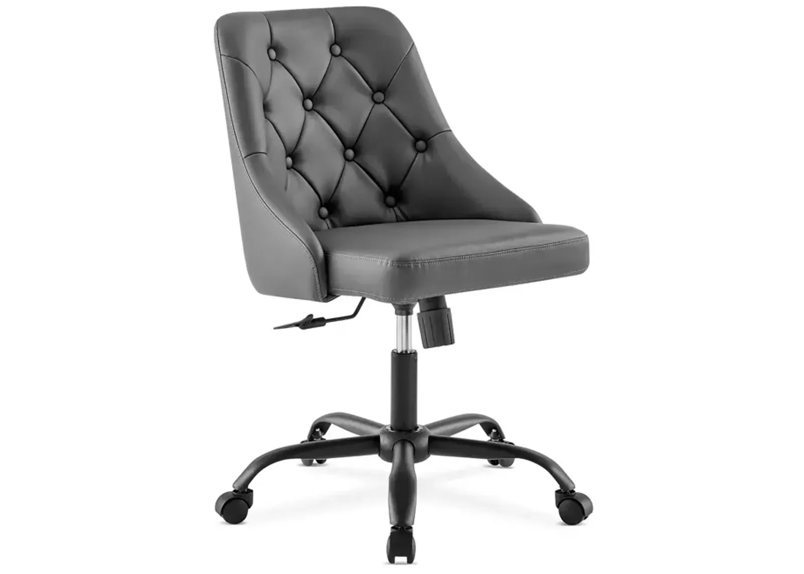 Modway Distinct Tufted Swivel Vegan Leather Office Chair