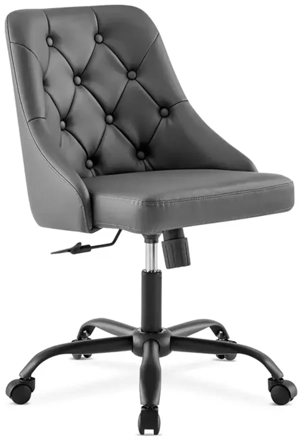 Modway Distinct Tufted Swivel Vegan Leather Office Chair