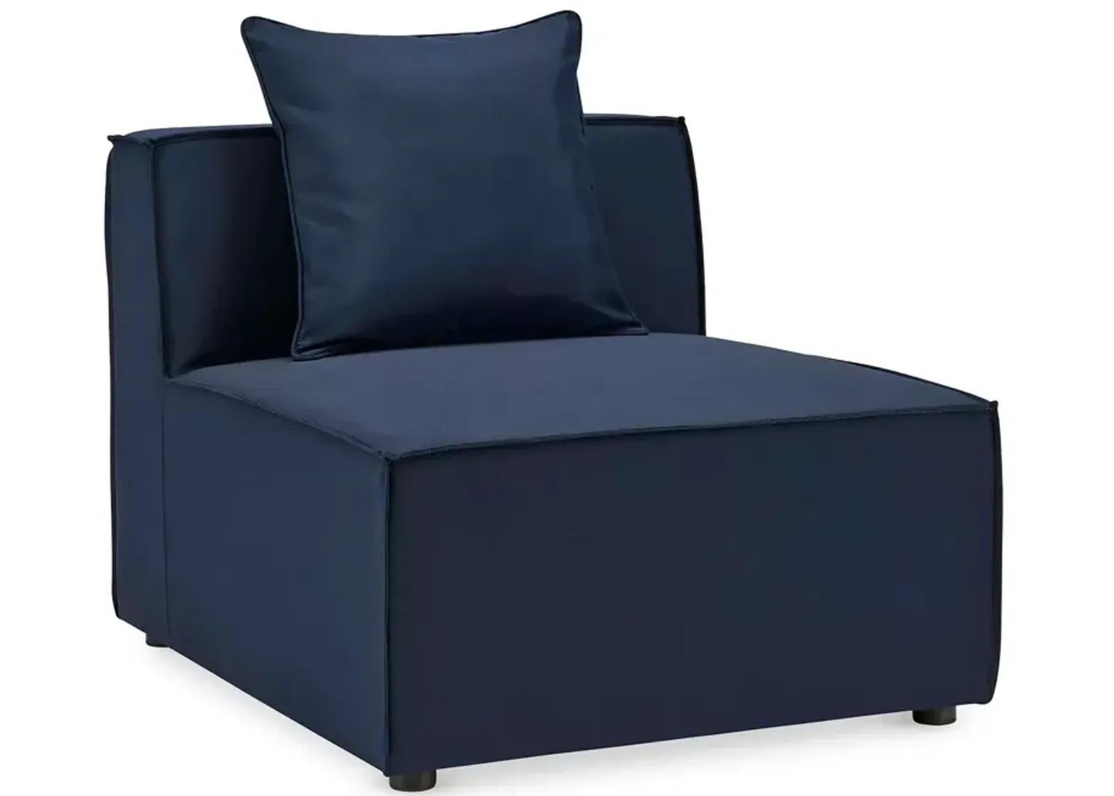 Modway Saybrook Outdoor Patio Upholstered Sectional Sofa Armless Chair