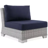 Modway Conway SunbrellaÂ® Outdoor Patio Wicker Rattan Armless Chair