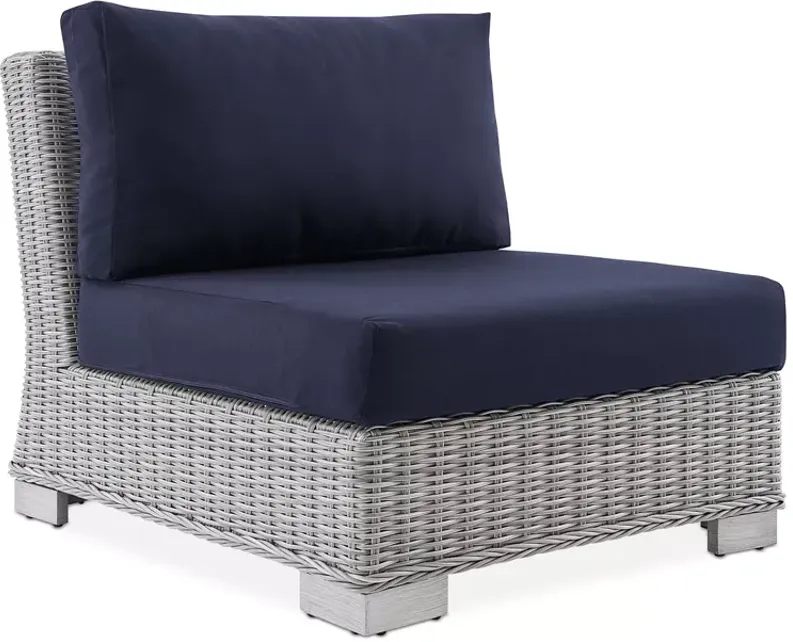 Modway Conway SunbrellaÂ® Outdoor Patio Wicker Rattan Armless Chair